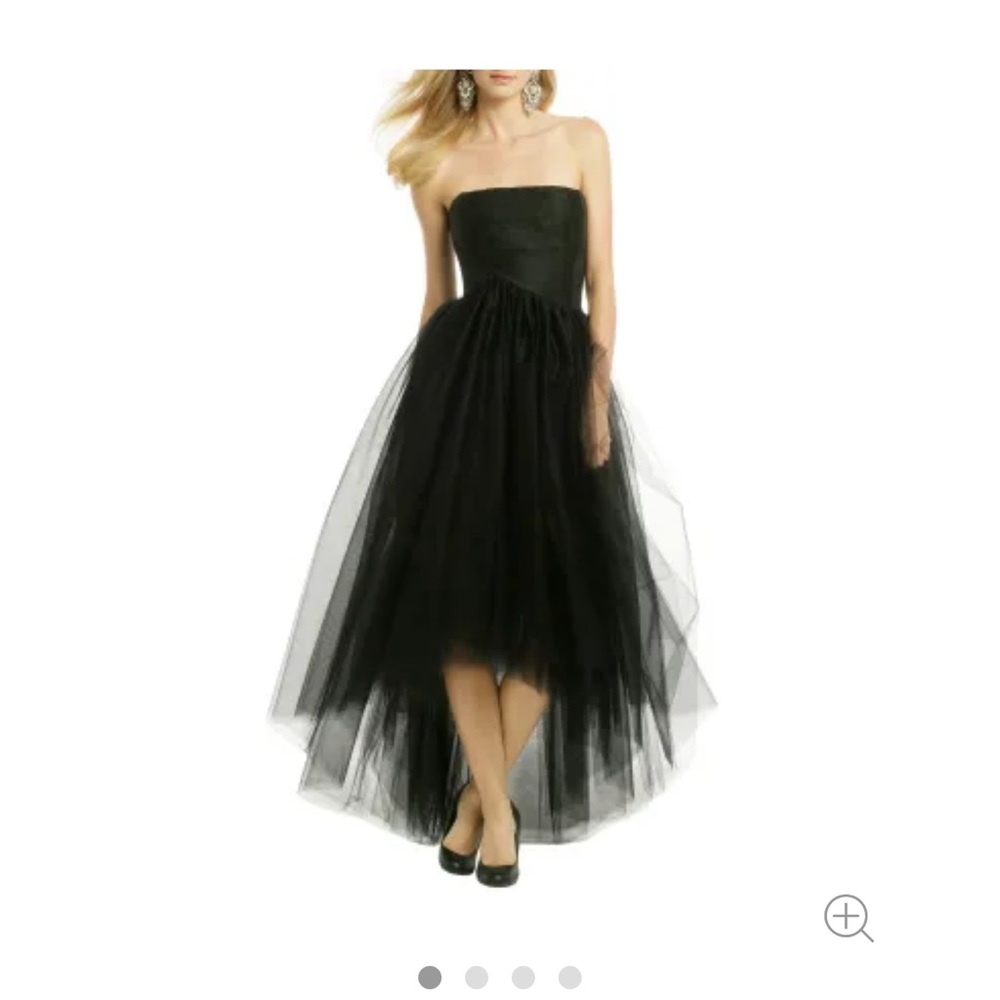 Allison Grand Celebration Strapless Tulle Dress